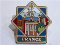 Disney Trading Pin 635 WDW - Epcot World Showcase Pavilion Series (France)