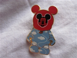 Disney Trading Pin 63504: Vinylmation Mystery Pin Collection - Park #1 - Red Balloon Mickey (Chaser)