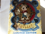 Disney Trading Pin  63545 DLR - Mickey's Pin Odyssey 2008 - Jumbo Compass and Four Pin Boxed Set (Mickey Mouse)