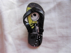 Disney Trading Pins 63613: Sandals/Flip Flops - Jack Skellington and Sally (2-Pin Set) - Right Shoe Only (Jack)