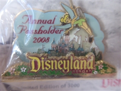 Disney Trading Pin 63753 DLR - Passholder Exclusive - Tinker Bell Flies Over Disneyland (Diorama)