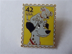 Disney Trading Pin 63765     DLR - Disney/US Postal Service Stamp Collection - Imagination (Pongo & Pup)