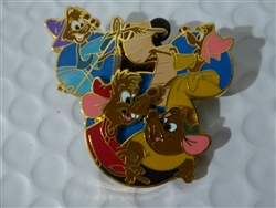 Disney Trading Pins 63771 DLR - Disney Dreams Collection - Mice from Cinderella