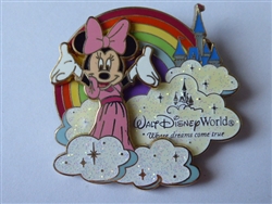 Disney Trading Pin 63793     WDW - Where Dreams Come True Rainbow - Minnie Mouse