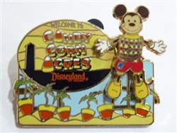 Disney Trading Pins 63819: DLR - Candy Corn Acres - Scarecrow Mickey Mouse