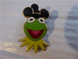 Disney Trading Pin Muppets with Mouse Ears - Kermit