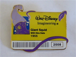 Disney Trading Pin 64433 WDI - I.D. Badge Series 2 - The Giant Squid