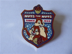 Disney Trading Pin 64818 WDW - Disney Character Crest - Chip 'n' Dale