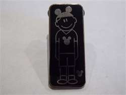 Disney Trading Pin 64834: WDW - Hidden Mickey Pin Series III - Dad With Mouse Ears