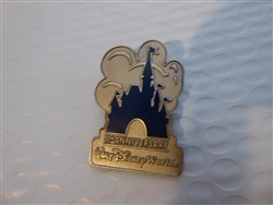 Disney Trading Pin 6485 WDW - 30th Anniversary - Blue Cinderella Castle