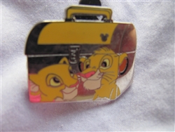 Disney Trading Pin 64872: DLR - 2008 Hidden Mickey Series - Back to School Bus & Lunch Box Collection - Simba & Nala