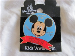 Disney Trading Pin 6501: Good Manners Award