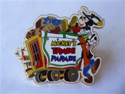 Disney Trading Pin 6514     WDW - Mickey & Goofy - Trade Parade - Float #1
