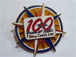 Disney Trading Pin  6563 Cruise Line 100 Years of Magic Spinner