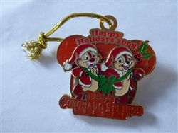 Disney Trading Pin 65631 WDW - Happy Holidays 2008 Disney's Coronado Springs Resort - Chip & Dale