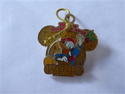 Disney Trading Pin 65638 Happy Holidays 2008 Disney's Yacht Club Resort - Donald Duck