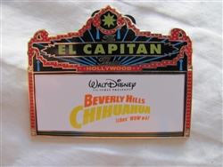 Disney Trading Pin  65674 DSF - El Capitan Theater Marquee - Beverly Hills Chihuahua