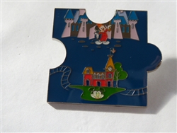 Disney Trading Pin Loungefly Disneyland 65th Anniversary Puzzle - Bottom Middle