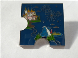 Disney Trading Pin Loungefly Disneyland 65th Anniversary Puzzle - Top Right