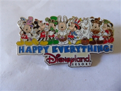 Disney Trading Pins 6610 DLR - Happy Everything #1 silver prototype