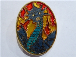 Disney Trading Pin 66139 DSF - Stained Glass Dragons - Queen Narissa