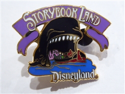 Disney Trading Pins 662 DL - 1998 Attraction Series - Storybook Land (Monstro)