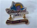 Disney Trading Pin 6620 Official Disneyana Convention - DLR 2001 Logo Dangle