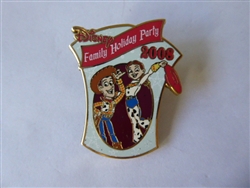 Disney Trading Pins  66516 DLR - Cast Exclusive - Disney Family Holiday Party 2008 - Woody and Jessie)