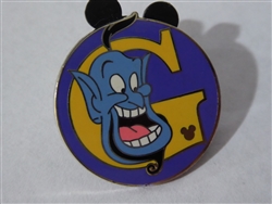 Disney Trading Pins Alphabet Genie (G)