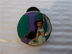 Disney Trading Pin WDW - Hidden Mickey Series III - Alphabet Jasmine (J)