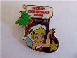 Disney Trading Pin 66836 DLR - Merry Christmas 2008 Stocking - Tinker Bell