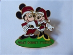 Disney Trading Pin 66870     DEC - Mickey and Minnie Mouse as Mr. & Mrs. Claus