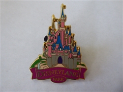 Disney Trading Pin 66872 DLRP - Disneyland Park Castle (Purple Version)