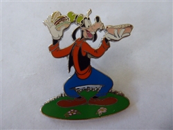 Disney Trading Pins 6687 DLR - BBQ Series (Goofy) Silver Prototype