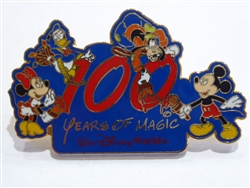 Disney Trading Pin 100 Years of Magic Walt Disney World (Fab 4 Painting)