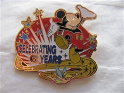 Disney Trading Pin 67142 Years of Celebration Spinner - Mickey and Tinker Bell