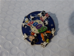 Disney Trading Pin 67231 WDW - Dated 2009 - Fab 4 - Spinner