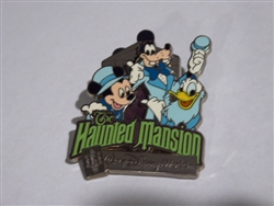Disney Trading Pins  67705 WDW - E-Ticket Attractions - The Haunted Mansion® - Mickey, Donald, and Goofy