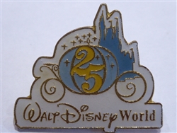 Disney Trading Pins WDW - 25th Anniversary (Cinderella's Coach)
