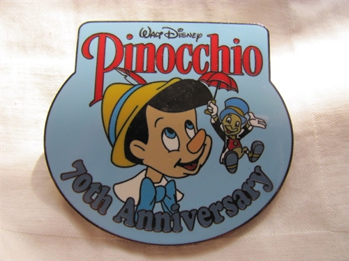 Disney Trading Pin 68063: DS - 70th Anniversary Pinocchio - DVD/Blu Ray  Pre-order (GWP)