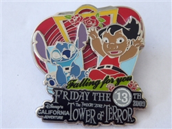 Disney Trading Pins   68138 DLR - Friday the 13th Boxed Set - Falling for You - Lilo and Sitch Only