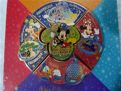 Disney Trading  68323 WDW - 2009 Annual Passholder - Mickey and Friends Puzzle