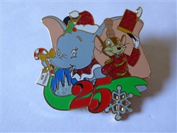 Disney Trading Pin 68593 WDW - Mickey's Very Merry Christmas Party 2008 - (Timothy and Dumbo Only)