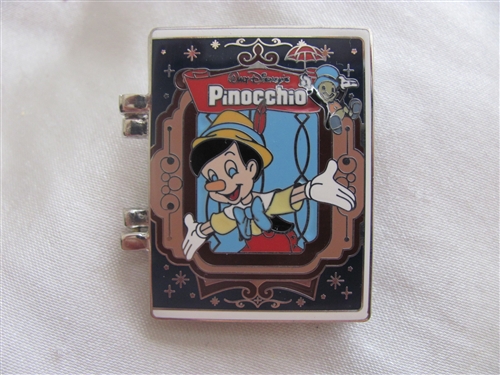Disney Trading Pins 68613: Pinocchio Platinum DVD Release 2009 (Hinged  Spinner)