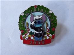 Disney Trading Pin 69093 Memorial Day 2009 - Stitch