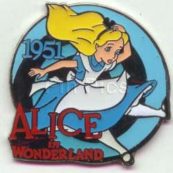 Disney Trading Pins Countdown to the Millennium Series #75 (Alice in Wonderland)