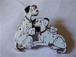 Disney Trading Pins  69278 Walt Disney's Booster Collection - Pongo and Perdita and pups only