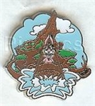 Disney Trading Pin Disneyland Park Attractions - Brer Rabbit at Splash Mountain