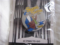 Disney Trading Pin 697: DS - Countdown to the Millennium Series #61 (Sword in the Stone / Merlin / Wart)