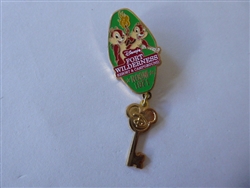 Disney Trading Pin  69809     WDW - Chip and Dale - Resorts Room Keys - Disney's Fort Wilderness Resort & Campground